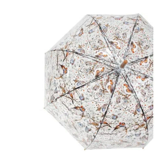 Umbrella With Birds/ Dogs