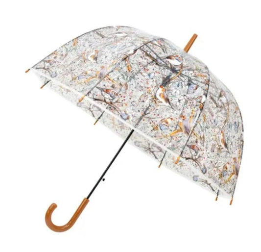 Umbrella With Birds/ Dogs