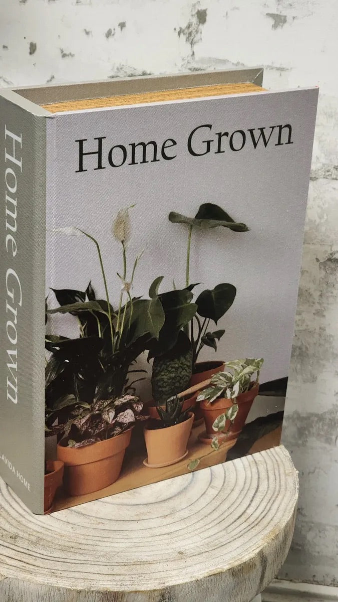Home Grown Book Decor Storage Box