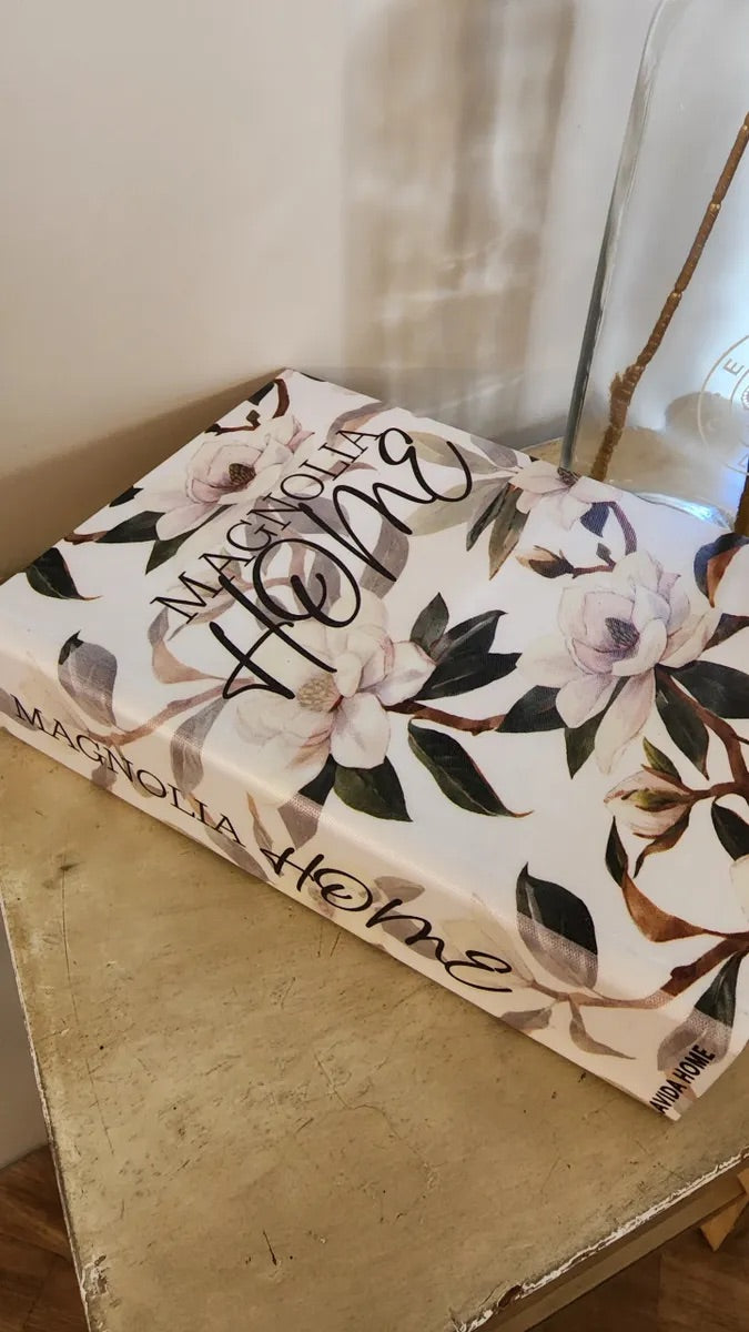 Magnolia Home Book Box Decor